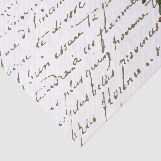 Franse roze roze roze rode  tissuepapier (Detail)