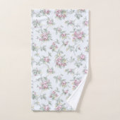  Franse Rozen en stripes Bad Handdoek (Handdoek)