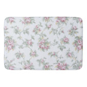 Franse Rozen en stripes Badmat (Voorkant)