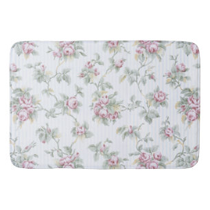 Franse Rozen en stripes Badmat