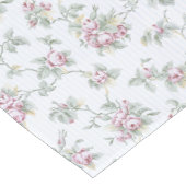 Franse Rozen en stripes Lange Tafelloper (Hoek)