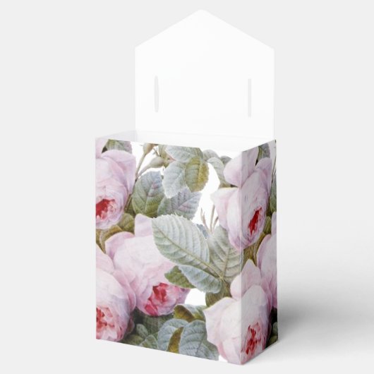 Franse Rozen Favor Box Bedankdoosjes (Geopend)