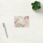 Franse Rozen Passionbloemen Post-it Notes (Kantoor)