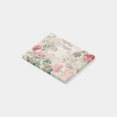 Franse Rozen Passionbloemen Post-it Notes (Schuin)