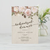 -Franse Rozen - repetitie voor binnenste Kaart (Staand voorkant)