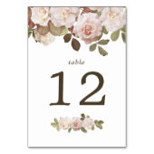  Franse Rozen Tabelnummer Kaart (Achterkant)