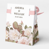  Franse Rozen Wedding Favor Box Bedankdoosjes (Achterkant)