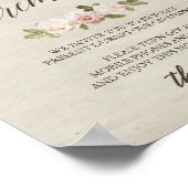  Franse Rozen zonder stopcontact Poster (Hoek)