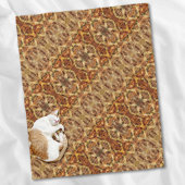 Franse rustieke herfst Herfst bruin Damask Fleece Deken