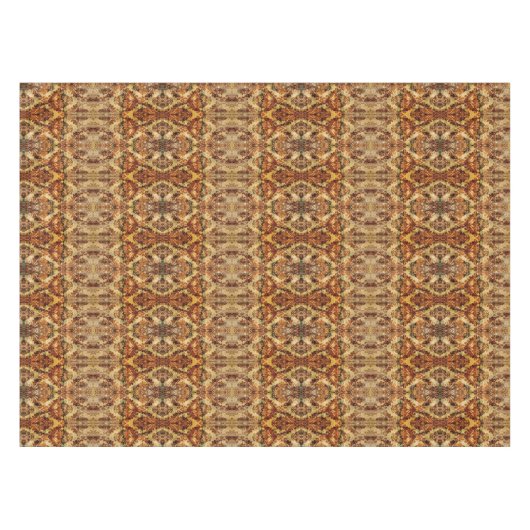  Franse rustieke herfst Herfst bruin Damask Tafelkleed (Voorkant (Horizontaal))