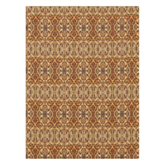  Franse rustieke herfst Herfst bruin Damask Tafelkleed (Voorkant)