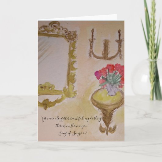 Franse Salon Kaart (Voorkant)