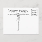  Franse Santa Christmas Eve Trek Collage Feestdagenkaart (Achterkant)