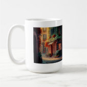 Franse Scene Classic Mok, 15 oz Koffiemok (Links)