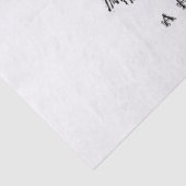 Franse schapen Grafisch Tissuepapier (Detail)