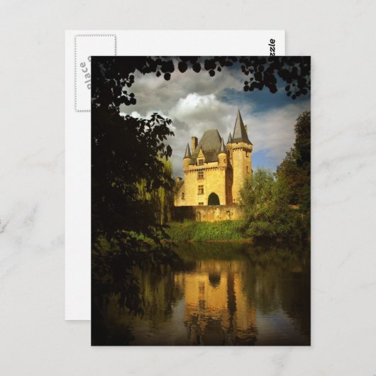 Franse Schat (Chteau DE Clrans, Prigord) Briefkaart (Voorkant / Achterkant)