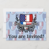 Franse Scheepsvlag Kaart (Voorkant)