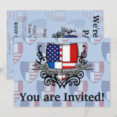 Franse Scheepsvlag Kaart (Voorkant / Achterkant)