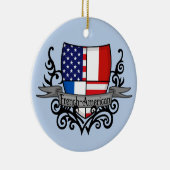 Franse Scheepsvlag Keramisch Ornament (Rechts)