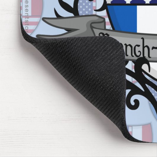 Franse Scheepsvlag Muismat (Hoek)