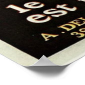  Franse scheidingsmachine AD Poster (Hoek)