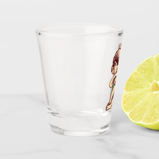 Franse schottensproppen met bulletflesjes shot glas (Links)