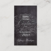 Franse scripts in het Parijse landkarton Visitekaartje (Voorkant)