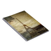 Franse scripts Modern  Paris Eiffel Tower Notitieboek (Rechterzijde)