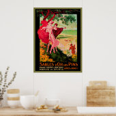  Franse Seaside Poster (Keuken)