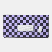 Franse seringen schaakbordpatroon bureaumat (Keyboard & Muis)