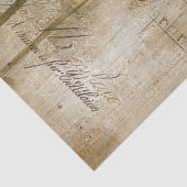 Franse Shabby-Chic Bloemendesign  Tissuepapier (Detail)