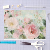 Franse Shabby Chic Blossom Decoupage Tissuepapier (Craft)