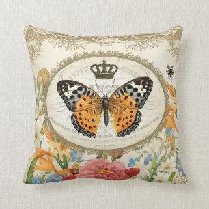  Franse Shabby Chic Butterfly-piloot Kussen