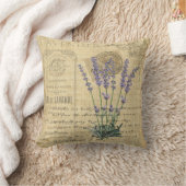 Franse shabby-chic  Lavender Cushion. Kussen (Deken)