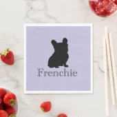 Franse silhouet servet (Insitu)