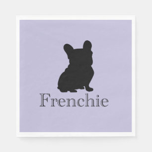 Franse silhouet servet