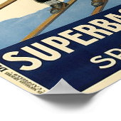 -Franse Ski Poster (Hoek)