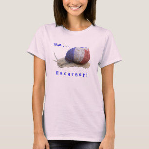 franse slak, Yum . . ., E s c a r g o t! T-shirt