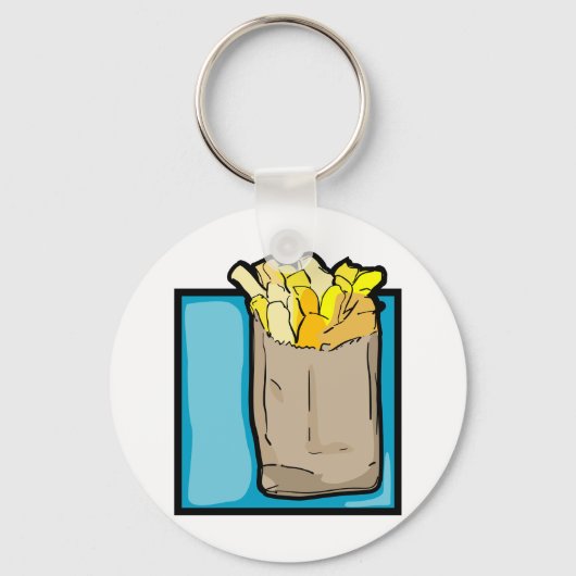 Franse Sleutelhanger (Achterkant)