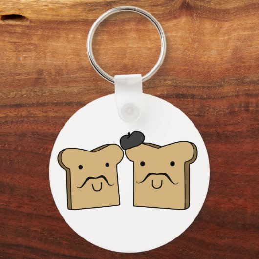 Franse Sleutelhanger Toast (Voorkant)