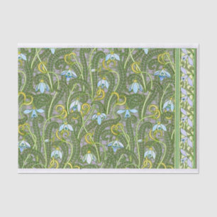 Franse Snowdrop Flower Art  Floral Tissuepapier