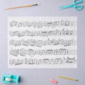  Franse Song Bladmuziek Decoupage Tissuepapier (Craft)