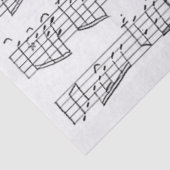  Franse Song Bladmuziek Decoupage Tissuepapier (Detail)