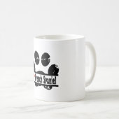 Franse Spaniel Hond Poot Print Koffiemok (Voorkant rechts)
