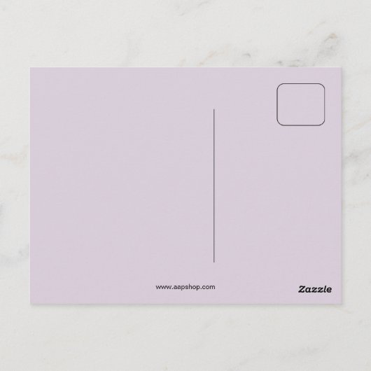 Franse sprookjes: Blondine en Bonne-Biche Briefkaart (Achterkant)