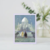 Franse sprookjes: Princess en Prince Charming Briefkaart (Staand voorkant)