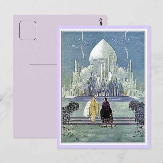 Franse sprookjes: Princess en Prince Charming Briefkaart (Voorkant / Achterkant)