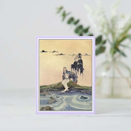 Franse sprookjes: Violette en het pad Briefkaart (Staand voorkant)