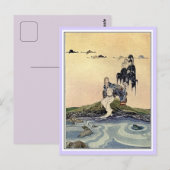 Franse sprookjes: Violette en het pad Briefkaart (Voorkant / Achterkant)