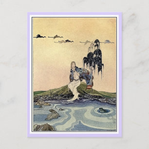 Franse sprookjes: Violette en het pad Briefkaart